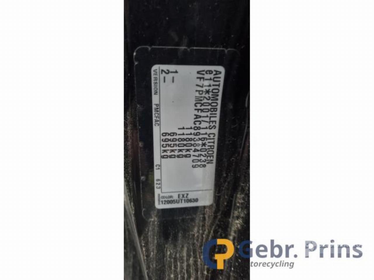 Citroën C1 C1, Hatchback, 2005 / 2014 1.0 12V