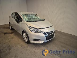 Uttjänta bilar auto Nissan Micra Micra (K14), Hatchback, 2016 / 2025 1.0 IG-T 100 2021/1
