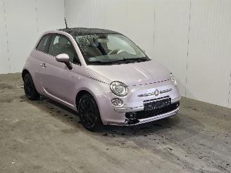 krockskadad bil auto Fiat 500 1.2 Hatchback  Benzine 1.242cc 51kW (69pk) FWD 2013/6
