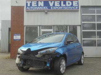 krockskadad bil auto Renault Zoé Intens 43kw, Airco, R-Link Navi, Cruise , Incl. Accu !! 2016/12