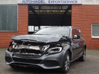 Auto incidentate Mercedes C-klasse C 220 T 4Matic 125kw Automaat, Panorama, Leer, Navi 2018/2