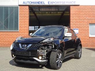 Voiture accidenté Nissan Juke 85 kw Connecta, Panorama, Half leer, Navi, Climate & Cruise 2018/2