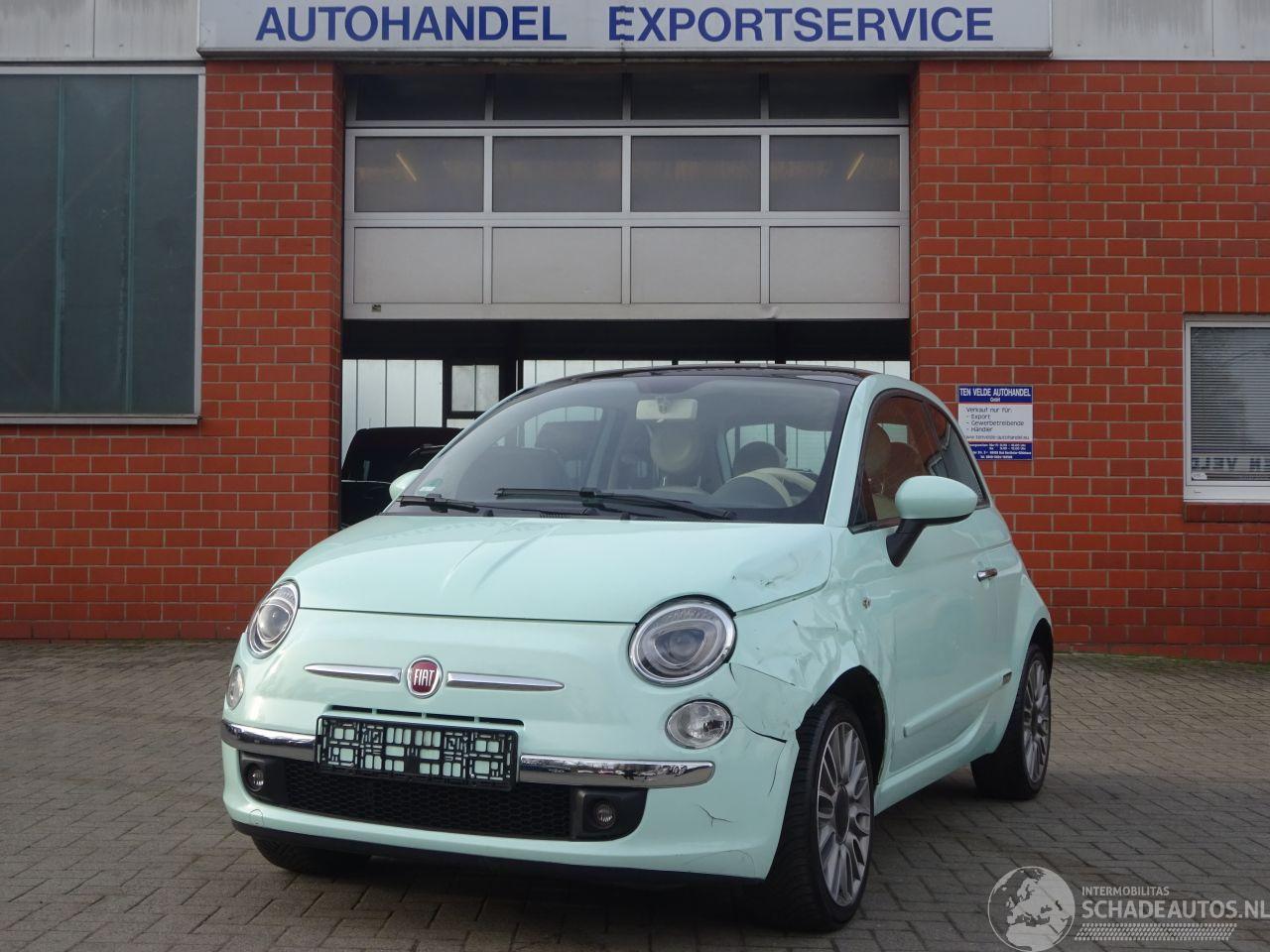 Fiat 500 Lounge 1.2i Climate control, Panorama