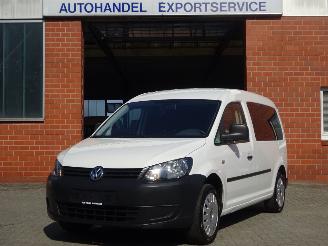 krockskadad bil bedrijf Volkswagen Caddy maxi 1.6 TDI Maxi Ecoprofi 75kw, Airco, Cruise, Navi, Trekhaak 2012/6
