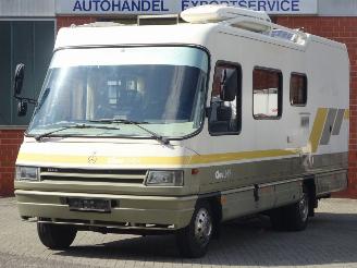 skadebil camper Niesmann+Bischoff  Mercedes Vario 614, Airco / ALDE verwarm, / SAT / Solar 1994/5