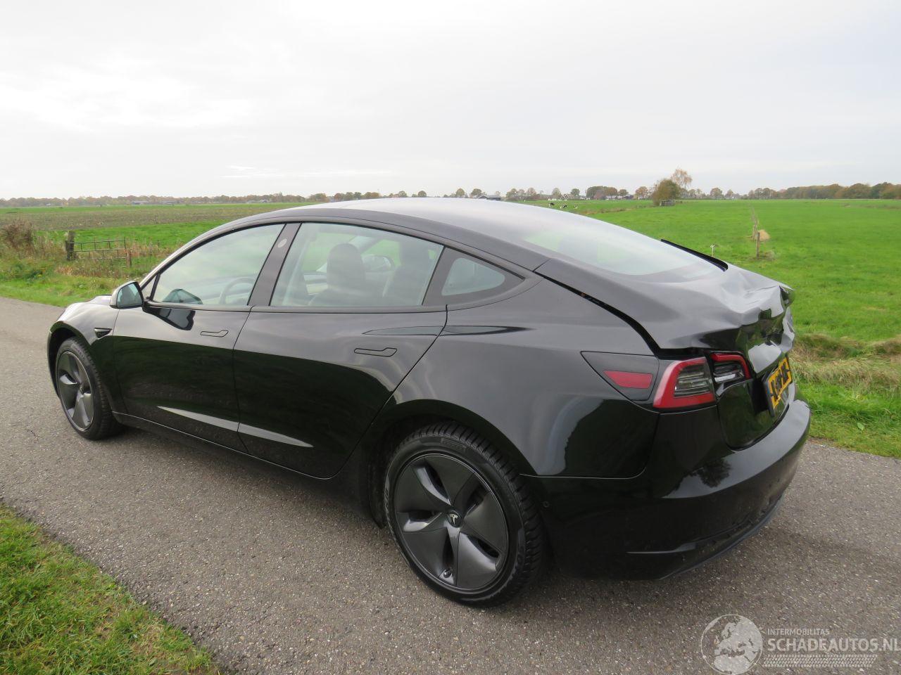 Tesla Model 3 Gerserveerd  Automaat Elektrisch TESLA 106.000 km 2019 panoramadak Leer Navigatie  [ instappen eb rijden