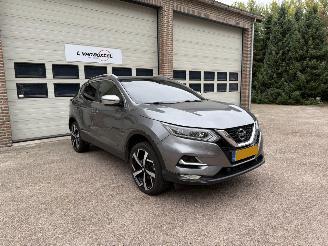 krockskadad bil auto Nissan Qashqai 1.3 DIG-T Tekna+ Pano Navi Clima NAP ! 2019/9