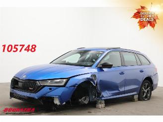 Schadeauto Skoda Octavia Combi 1.4 TSI RS iV PHEV Business Pano Memory HUD ACC 2021/2