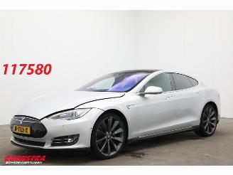 skadebil auto Tesla Model S 70 Base Pano Leder ACC Camera SHZ 2016/3