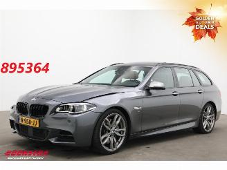 krockskadad bil auto BMW 5-serie Touring M550xd Pano LED ACC Memory H/K HUD AHK SHZ LRHZ 2015/3