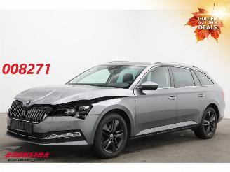 Voiture accidenté Skoda Superb Combi 2.0 TDI 200 PK DSG 4X4 LED ACC Memory Virtual SHZ 2023/8