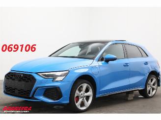 krockskadad bil auto Audi A3 Sportback 45 TFSI e S-Line Matrix HUD B&O ACC Massage Leder Camera 2023/2
