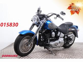 krockskadad bil motor Harley-Davidson  FLSTF Fat Boy Rinehart 2004/1