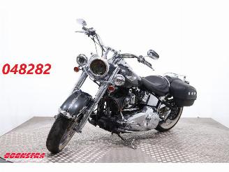 krockskadad bil motor Harley-Davidson DL 1000 V-storm FLSTN Softail Deluxe Vance & Hines 2007/1