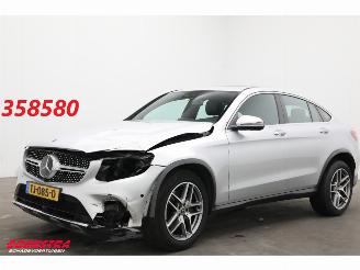 krockskadad bil auto Mercedes GLC Coupé Coupé 250 4MATIC AMG Schuifdak Leder 360° ACC LED AHK 2017/10