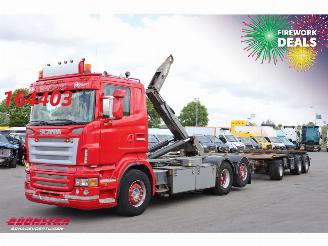 danneggiata veicoli industriali Scania R R480 Joab + Kelberg 6X2 Anhänger 2007/4