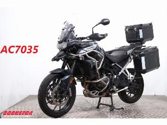 krockskadad bil motor Triumph Tiger 900 GT Pro Akrapovic Heizgriffe Cruise Bluetooth SHZ 2021/1