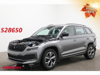 krockskadad bil auto Skoda Kodiaq 2.0 TDI 200 PK DSG Sportline 4X4 LED ACC Virtual Memory Camera AHK 2024/3