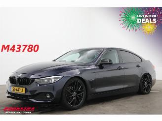 krockskadad bil auto BMW 4-serie Gran Coupé 420i Executive LED Navi Clima Cruise Camera SHZ PDC 2018/4