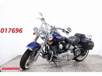 damaged motor cycles Harley-Davidson  FLSTN Softail DeLuxe Screaming Eagle 8.494 Mijl! 2007/1