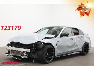 skadebil auto BMW M3 Competition xDrive HUD Carbon H/K Memory Camera Ventilatie SHZ 10.551 km! 2024/5