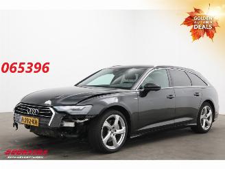 krockskadad bil auto Audi A6 Avant 45 TFSI S-Line LED 360° Clima Cruise 2020/2