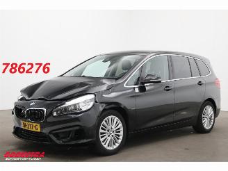 krockskadad bil auto BMW 2-serie Gran Tourer 220i Luxury LED Leder HUD Navi Clima Cruise SHZ 2016/5