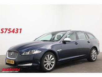 Vaurioauto  passenger cars Jaguar XF Sportbrake 3.0D S Aut. Glasdak Navi Leder SHZ 2013/3
