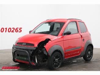 krockskadad bil brommobiel Microcar  M.Go Mgo Highland X DCI BJ2017 2017/8
