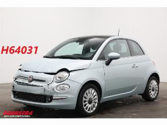 skadebil auto Fiat 500 1.0 Hybrid Panorama Clima Navi Cruise PDC 2023/5