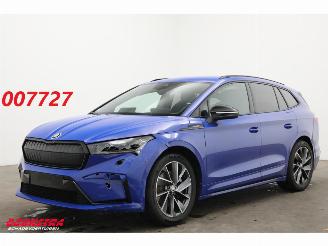krockskadad bil auto Skoda Enyaq 85 Sportline Matrix ACC LRHZ Camera Memory 2024/9