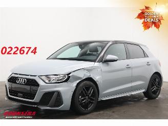 skadebil auto Audi A1 Sportback 25 TFSI S-Line LED Airco Cruise SHZ 17.301 km! 2023/11