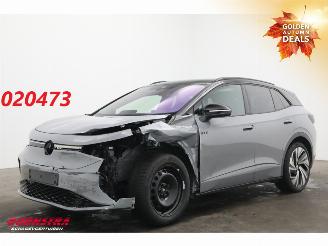 krockskadad bil auto Volkswagen ID.4 GTX 4MOTION 77 kWh LED ACC Pano H/K 360° AHK 2024/11