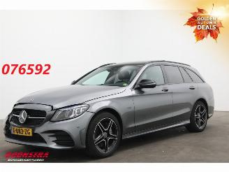 skadebil auto Mercedes C-klasse Estate 300e AMG 1e Eig. LED Pano 360° SHZ AHK 2021/3