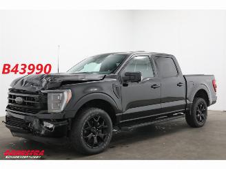 krockskadad bil bedrijf Ford USA F-150 5.0 V8 SuperCrew Pano LED ACC B&O 360° Memory Ventilatie 2024/11