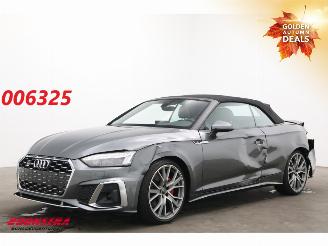 krockskadad bil auto Audi S5 Cabriolet 3.0 TFSI Quattro Matrix ACC Memory Bose Ventilatie Camera 2023/9