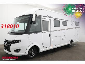 damaged campers Frankia  Platin Pure i7400 GD 519 CDI 9G-T **NIEUW/NEU** Level Solar Hefbed Single Beds ACC 2024