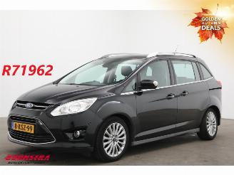 krockskadad bil auto Ford Grand C-Max 1.0 Titanium 6-Pers. Navi Clima Cruise Camera PDC 2013/7