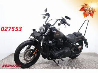 krockskadad bil motor Harley-Davidson  FXBB Street Bob Vance Hines 2018/1