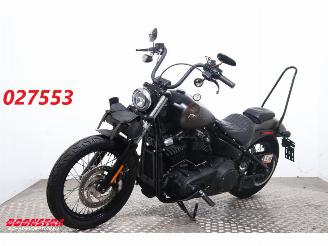 krockskadad bil motor Harley-Davidson  FXBB Street Bob Vance Hines 2018/1