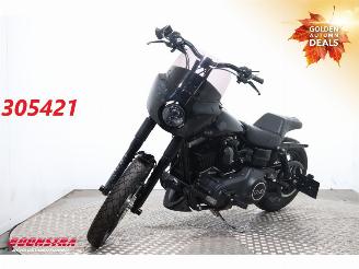 krockskadad bil motor Harley-Davidson  FXDBP Dyna Street Bob 103 Vance Hines 2017/2