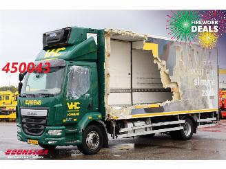 danneggiata veicoli industriali DAF LF 210 FA LBW Carrier Transicold 2xCompartments 313.910 km! 2016/2