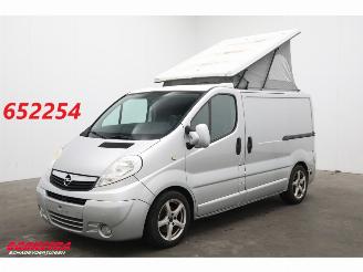 dañado camper Opel Vivaro 2.0 LPG Aufstelldach / Hefdak Airco PDC AHK camper 2008/5