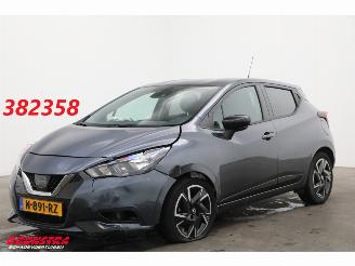 krockskadad bil auto Nissan Micra 1.0 IG-T N-Design Bluetooth Airco Cruise PDC 65.620 km! 2021/12