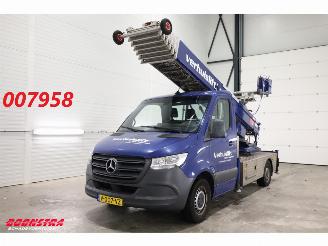 skadebil bedrijf Mercedes Sprinter 314 CDI Klaas 29m verhuislift PTO Airco Cruise 2019/2