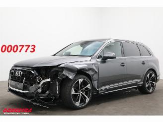 krockskadad bil auto Audi Q7 50 TDI Facelift S-Line 7-P. Pano Matrix ACC Bose Memory Lucht AHK 2019/9