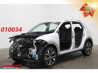 damaged passenger cars Volkswagen T-Cross 1.0 TSI R-Line DSG Teilediebstahl ACC Virtual Clima Camera SHZ 20.232 km! 2024/11