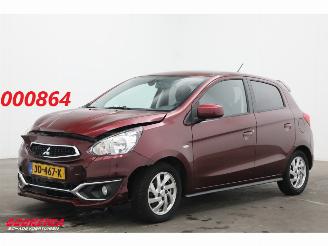 skadebil auto Mitsubishi Space-star 1.0 Intense Airco Radio 72.995 km! 2016/2