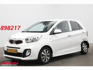 krockskadad bil auto Kia Picanto 1.0 CVVT Plus Pack Leder Clima 35.921 km! 2015/2