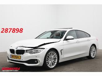 skadebil auto BMW 4-serie Gran Coupé 420d Leder AHK Camera Glasdak Memory H/K LRHZ 2015/10
